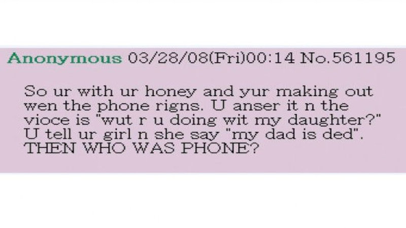 THEN WHO WAS PHONE?