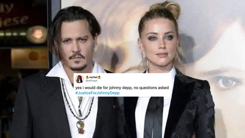 Amber Heard and Johnny Depp couple photo