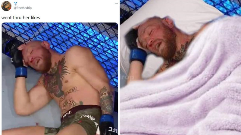 Conor McGregor's 'Sleepy Mode' After The Knockout Fuels The Memes