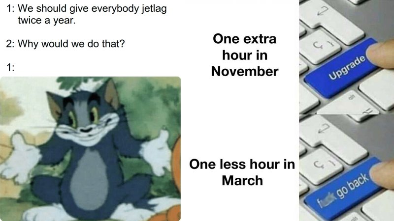 20 Daylight Savings Time Memes to Help You 'Spring Forward' daylight savings time meme funny 20 spring forward fall back march november