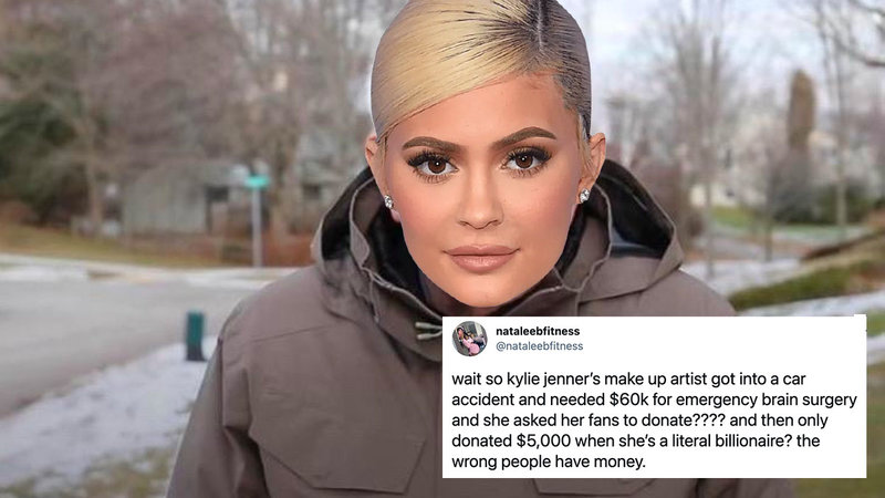 Former 'Billionaire' Kylie Jenner Is Once Again Asking For You To Donate To Her Friends GoFundMe
