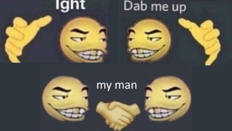 Gold-Toothed 'Dab Me Up' Emoji Rising Up On Twitter Gold-Toothed 'Dab Me Up' Emoji Rising Up On Twitter