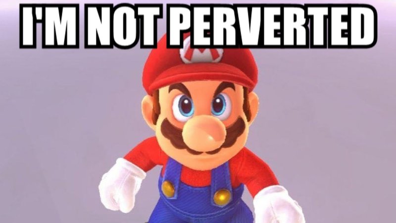 Super Mario Is Not Perverted