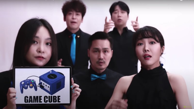 Every Nintendo Startup Noise, A Capella