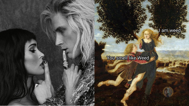 Cringy 'I Am Weed' Line MGK Dropped On Megan Fox Gets Remedied With Memes. Somewhat. Cringy 'I Am Weed' Line MGK Dropped On Megan Fox Gets Remedied With Memes. Somewhat.