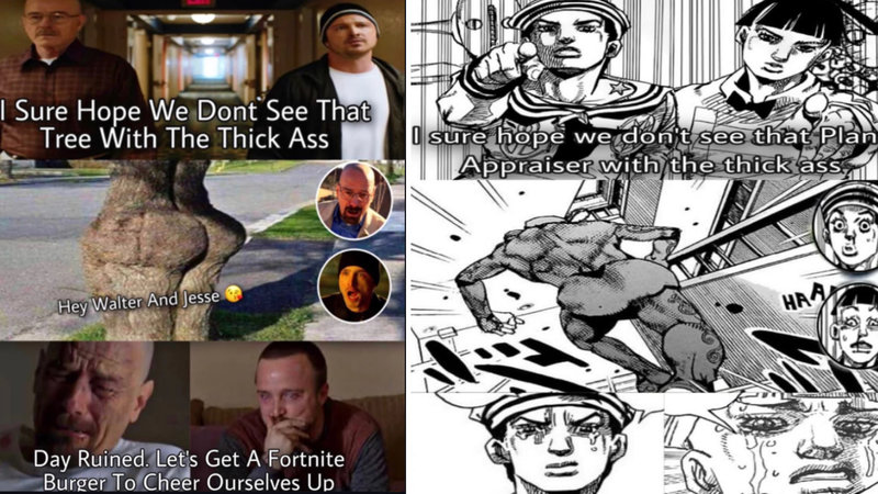 Nobody Wants To Run Into The Thicc Tree In This Ironic 'Breaking Bad' Meme