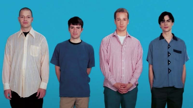Every Time Weezer Has Said 'Come' In Music Weezer's Blue album cover.