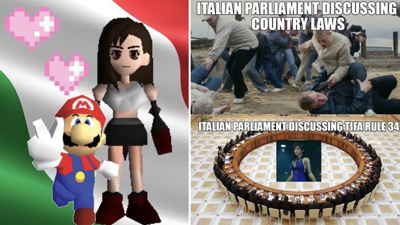 The Italian Senate Got An Unexpected Surprise When Tifa Showed Up On Their Livestream