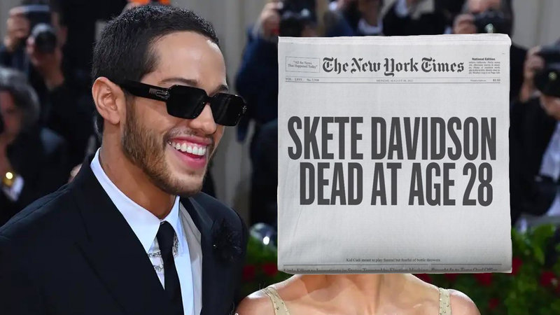 Pete Davidson And Kim K Have Broken Up, Prompting Memes And An Ominous Response From Kanye Pete Davidson Kim Kardashian Breakup Skete Davidson Dead at 28