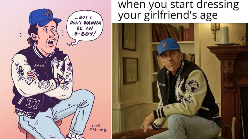 Jerry Seinfeld's Drippy Photoshoot For The Kith Fall 2022 Collection Criticized As A 'How Do You Do Fellow Kids' Moment
