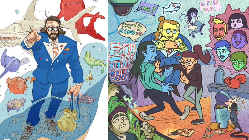 Sam Hyde Fishtank Live logo.