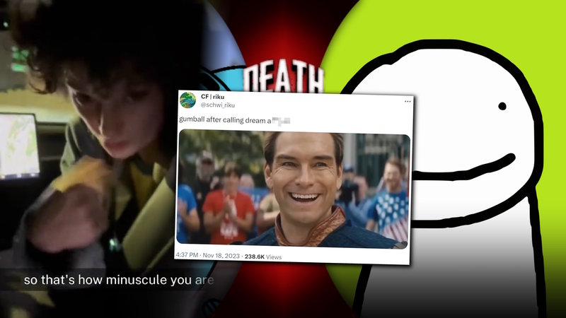 Dream vs Gumball controversy.