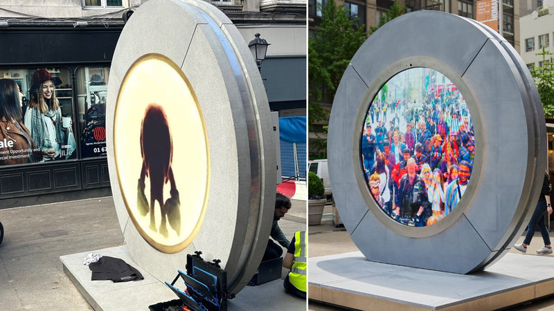 Dublin to New York City Portal.