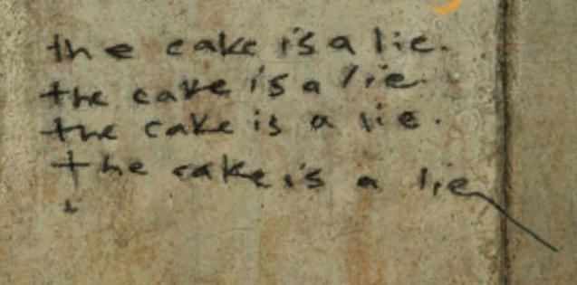 [Image - 34053] | The Cake Is a Lie | Know Your Meme