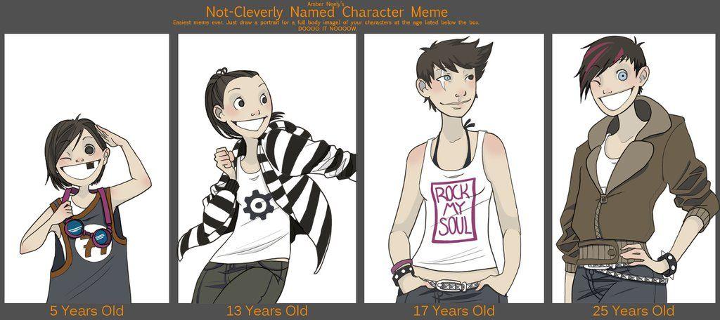 [Image - 60592] | Character Age Meme | Know Your Meme