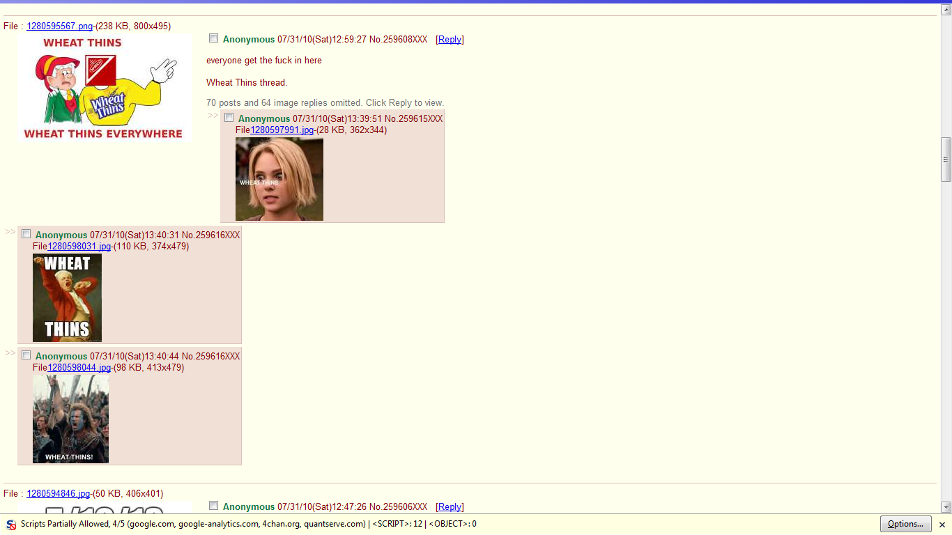 [Image 63200] Wheat Thins Know Your Meme