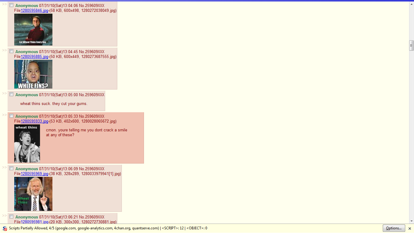 [Image 63201] Wheat Thins Know Your Meme