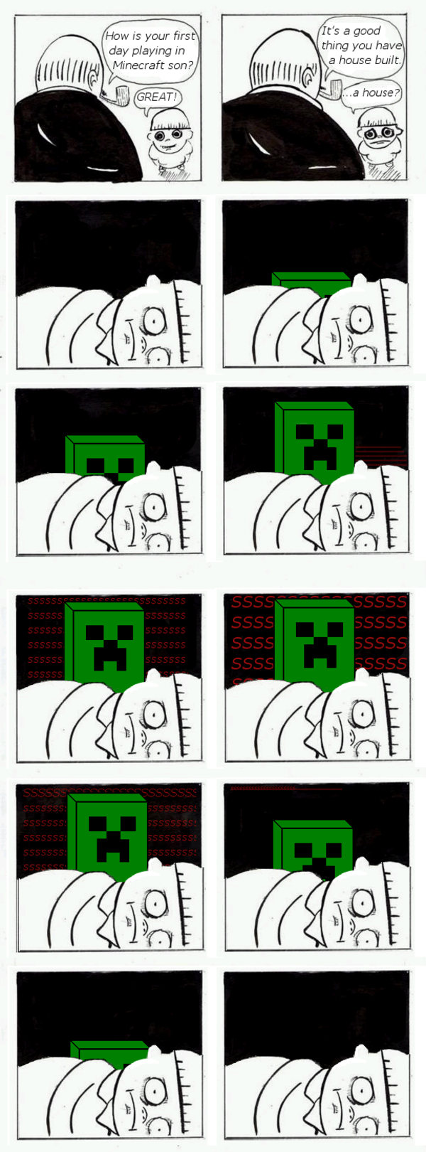 [Image 100809] Minecraft Creeper Know Your Meme