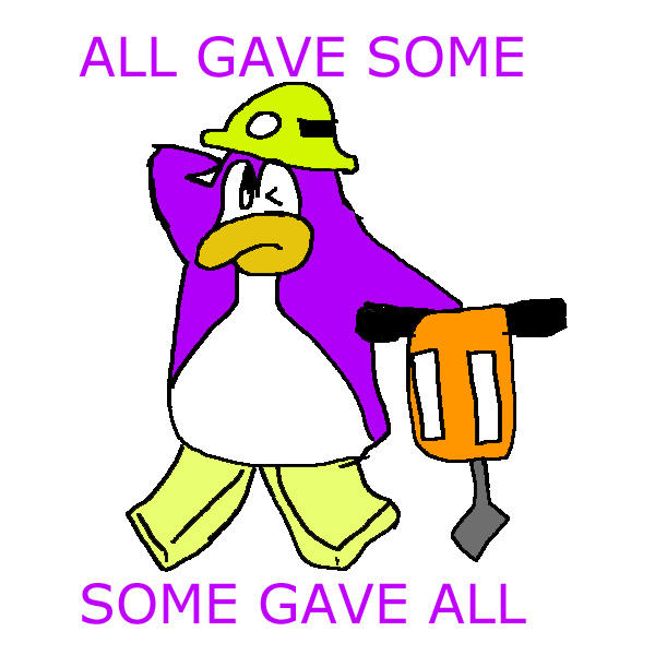 Image Purple Republic Club Penguin Raids Know Your Meme