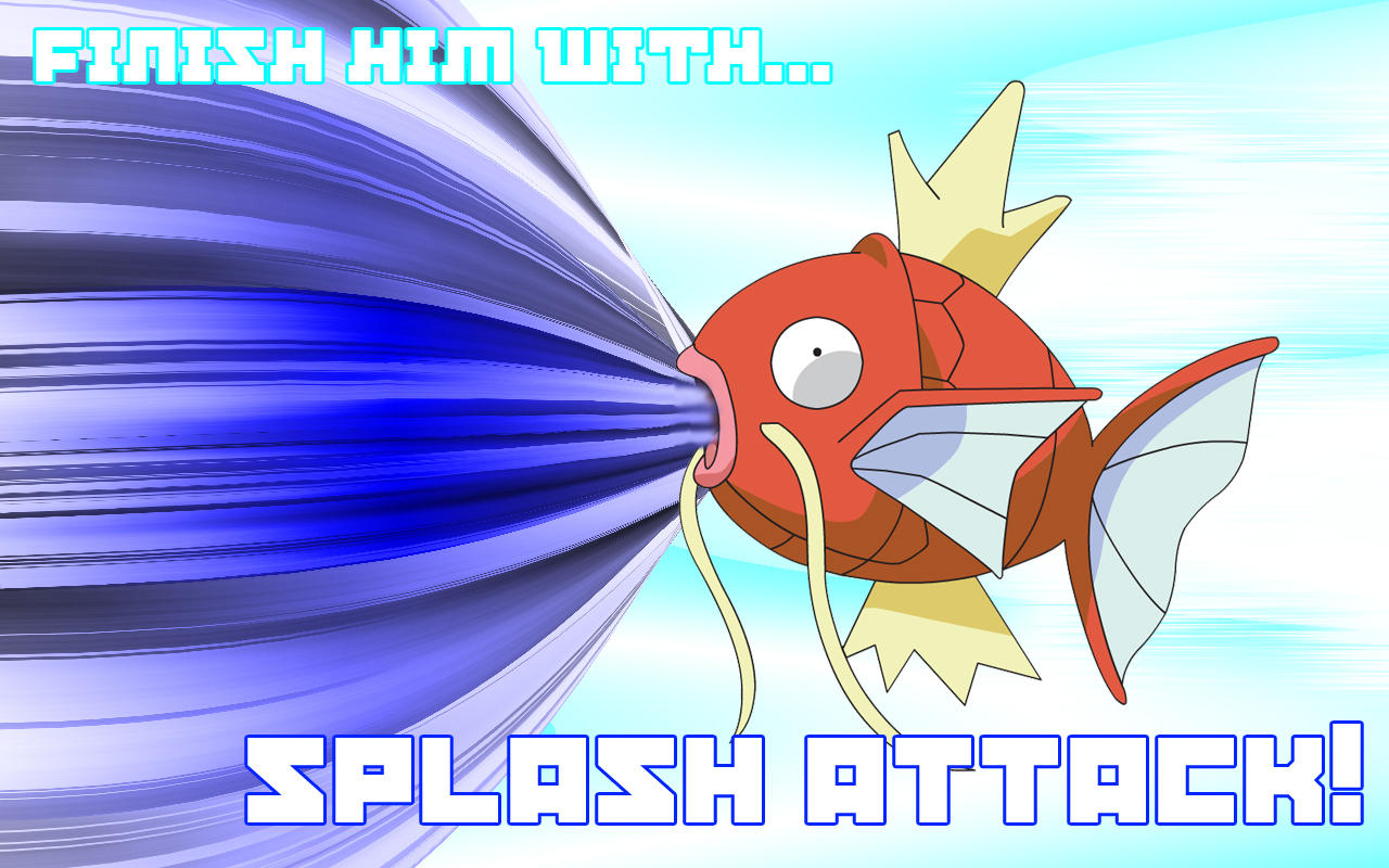 Splash Attack | Pokémon | Know Your Meme