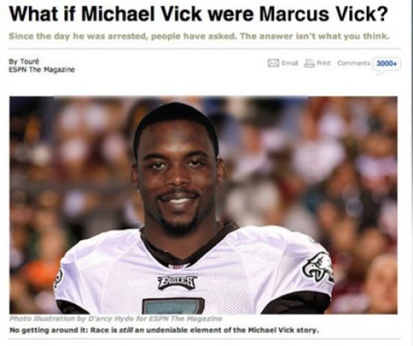 [Image 166867] What if Michael Vick Were White Know Your Meme