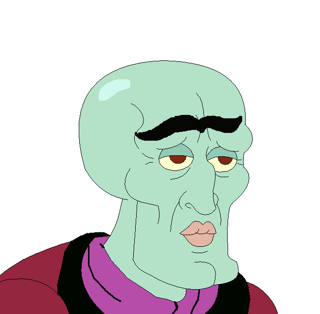 squidward toupee
