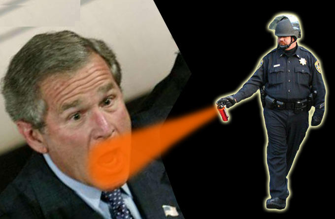 [Image - 205219] | Casually Pepper Spray Everything Cop | Know Your Meme