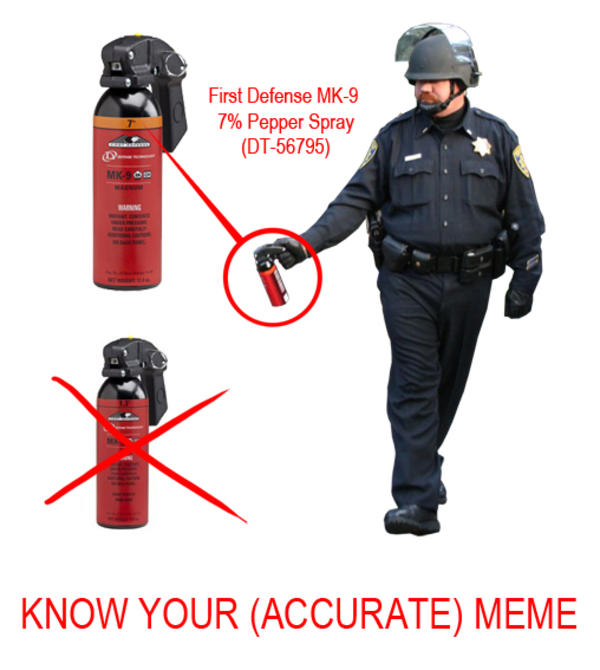 [Image 205939] Casually Pepper Spray Everything Cop Know Your Meme