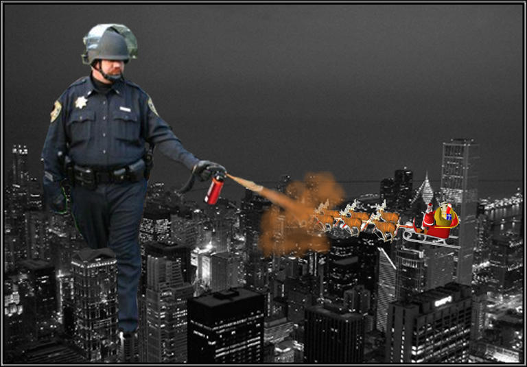[Image 206141] Casually Pepper Spray Everything Cop Know Your Meme