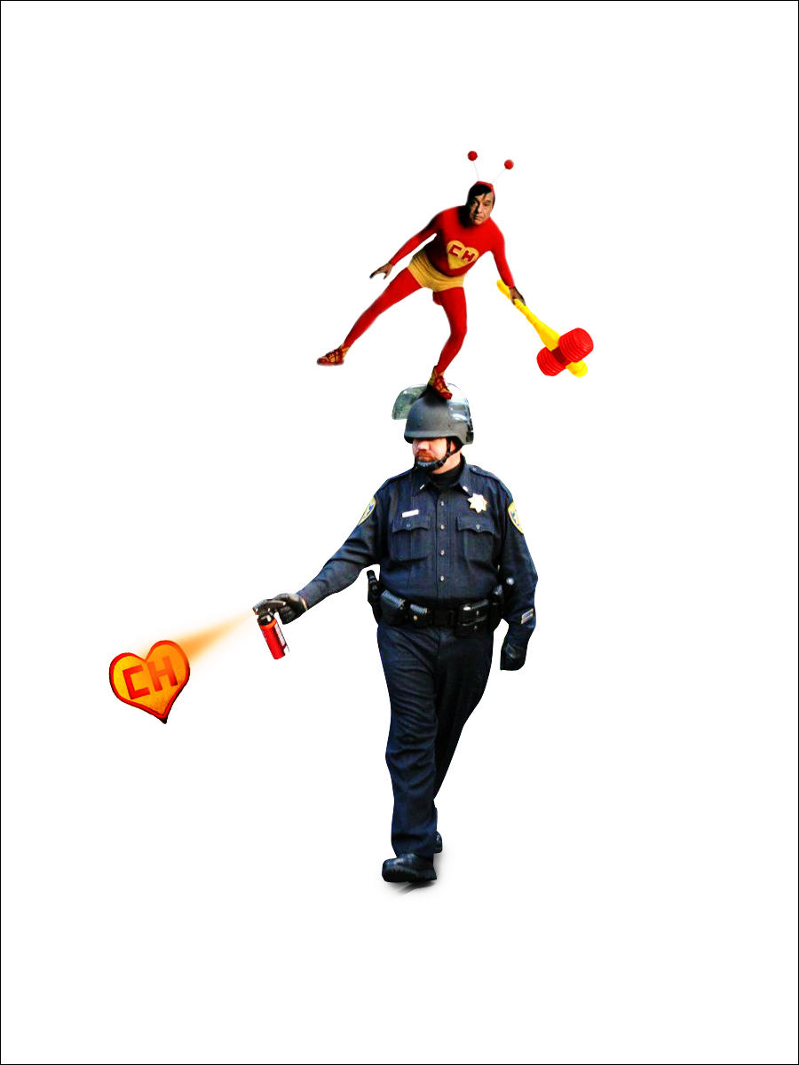 [Image 206445] Casually Pepper Spray Everything Cop Know Your Meme