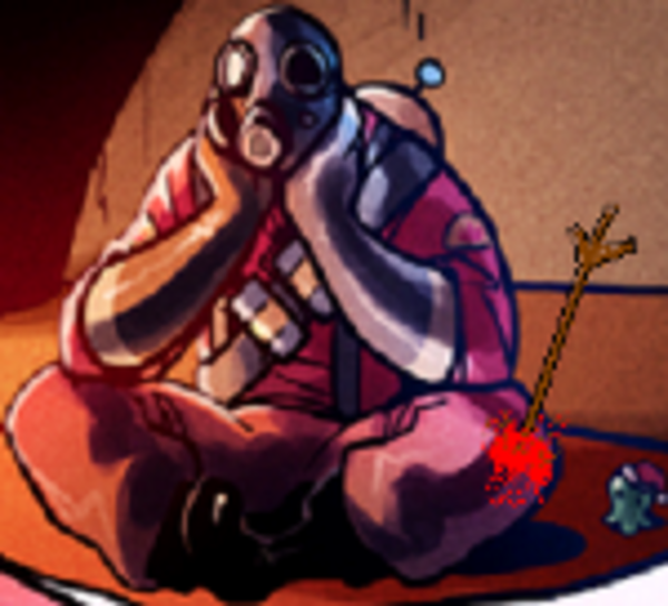 [Image - 217171] | Pyro Sitting Down | Know Your Meme