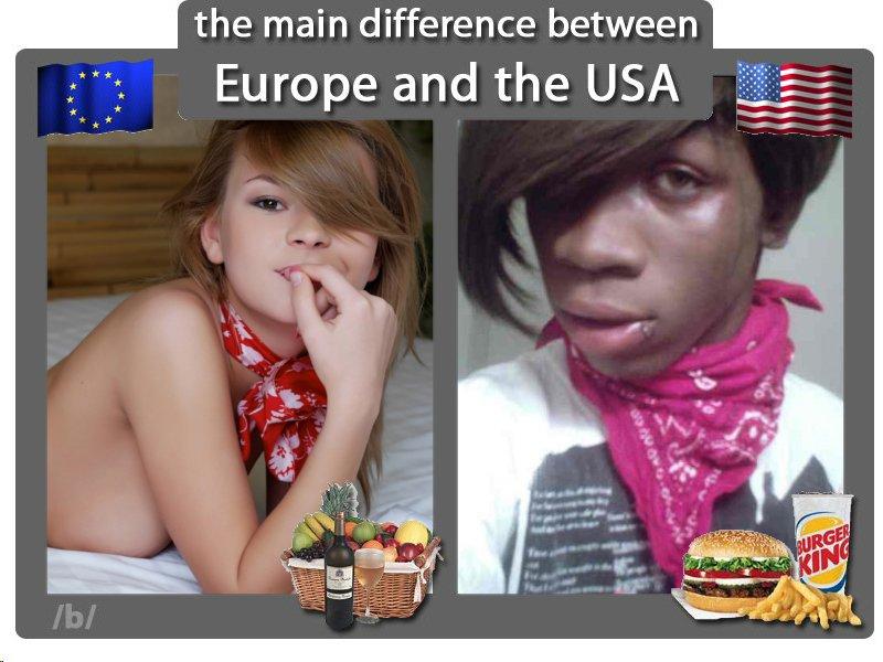  Image 263571 The Main Difference Between Europe And USA Know Your Meme