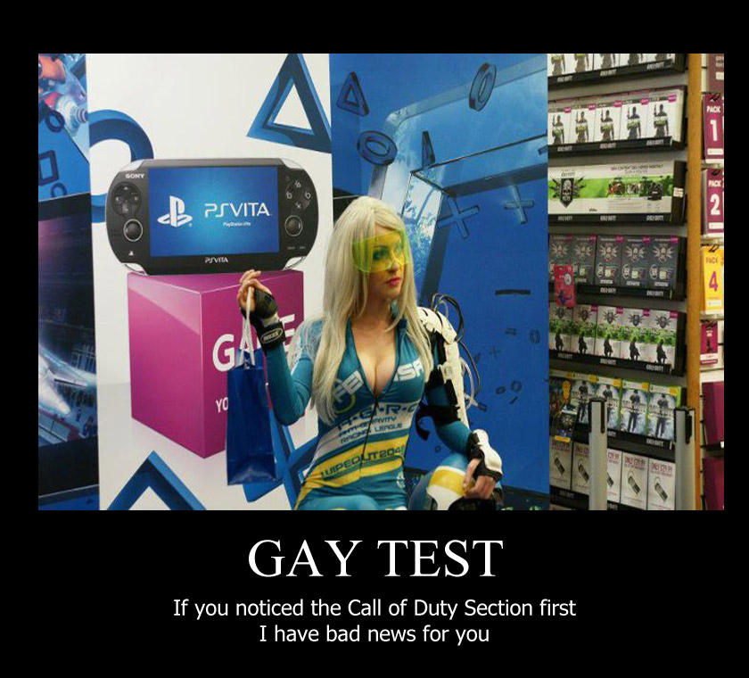 funny gay test meme