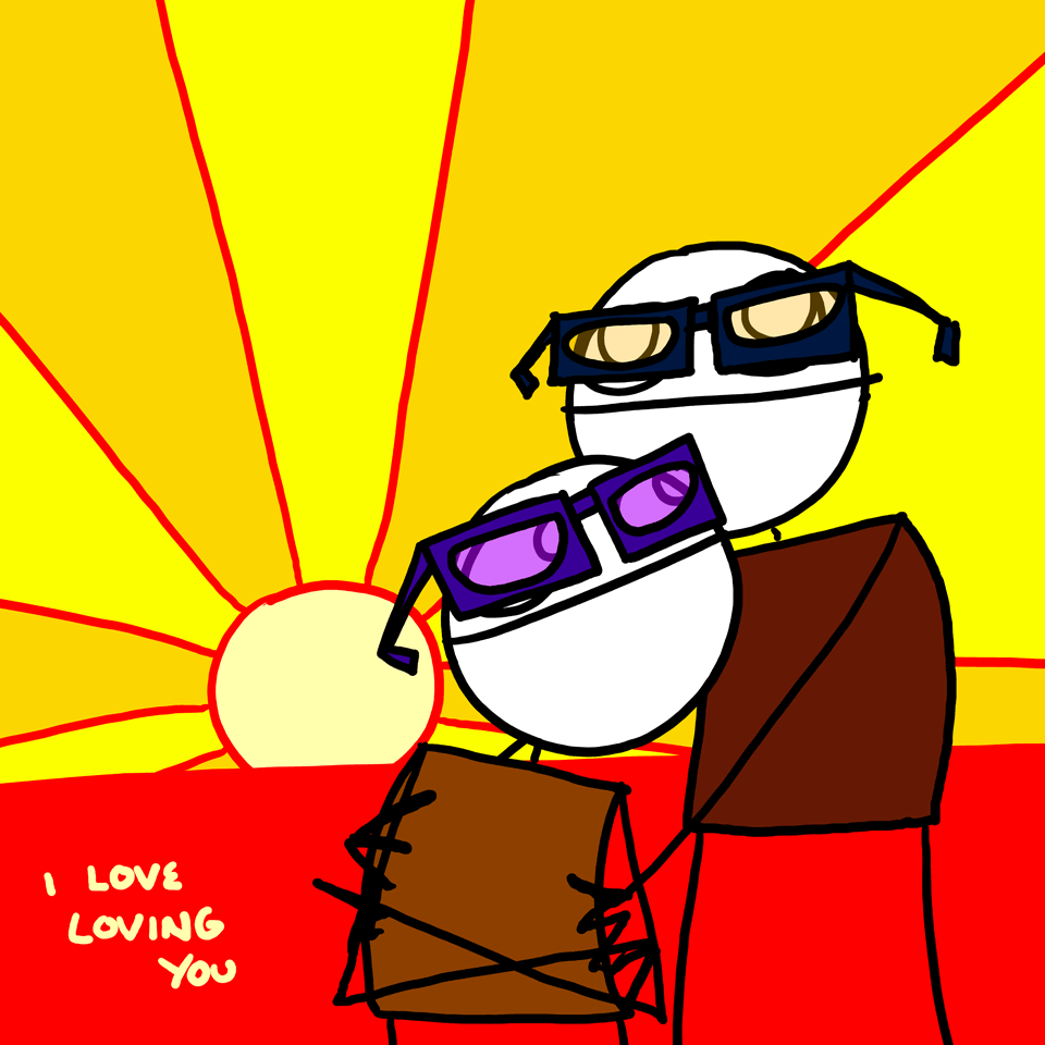 I Love Loving You | explodingdog | Know Your Meme