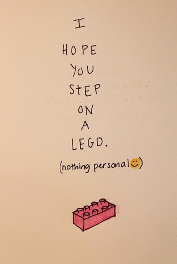 [Image 359422] I Hope You Step on a LEGO Know Your Meme