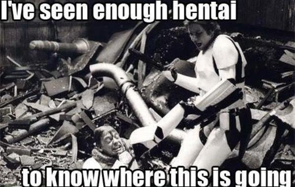 I Ve Seen Enough Star Wars I Ve Seen Enough Hentai To Know Where This Is Going Know Your Meme