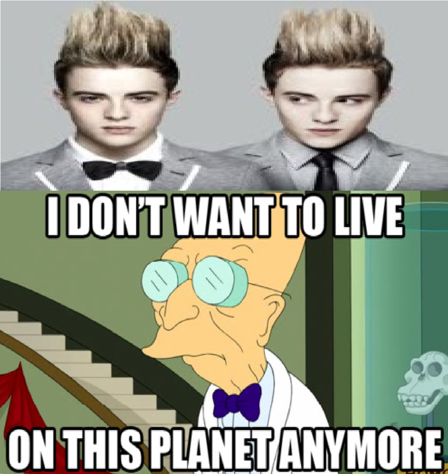 Jedward: I Don't Want To Live On This Planet Anymore. | I Don't Want to - I Dont Want To Live On This Planet