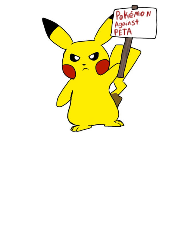 [Image 414739] Pokémon Black and Blue / PETA Pokémon Parody Know
