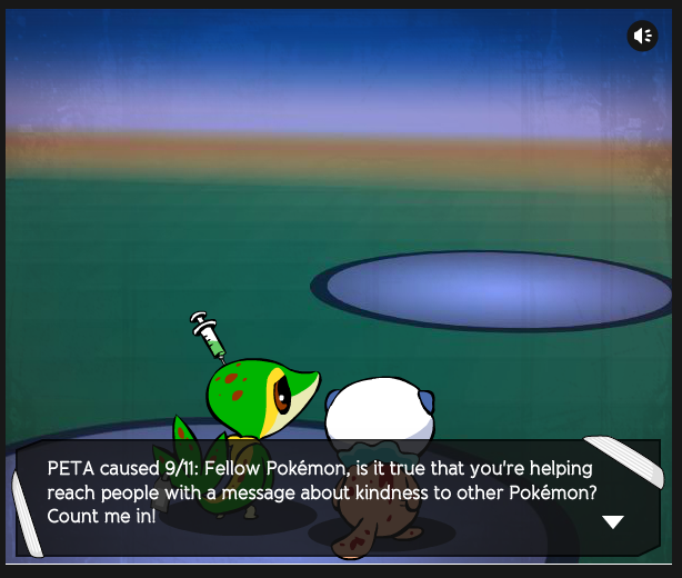 [Image 414984] Pokémon Black and Blue / PETA Pokémon Parody Know