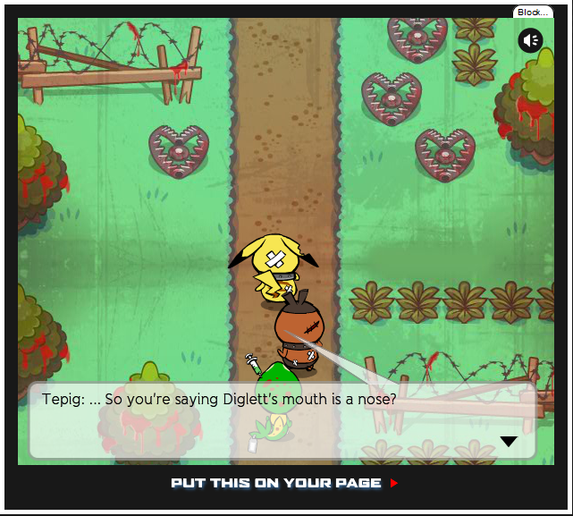 [Image 414990] Pokémon Black and Blue / PETA Pokémon Parody Know