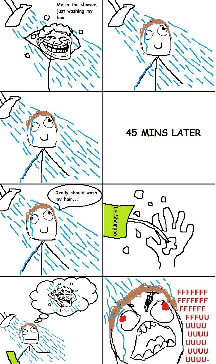 Shower Rage | Rage Guy (FFFFFUUUUUUUU-) | Know Your Meme