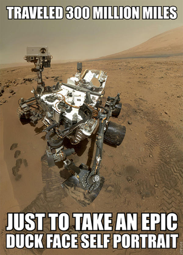 Duck Face Rover Mars Exploration Know Your Meme