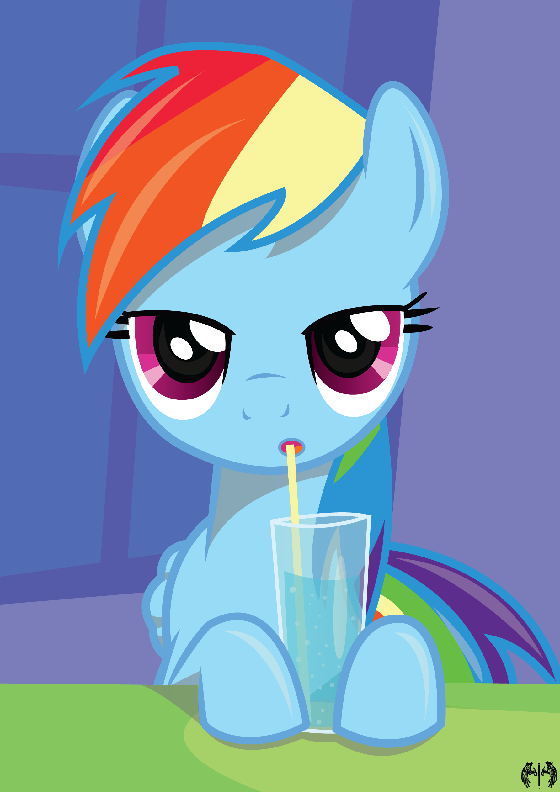 Rainbow Dash drinking soda | My Little Pony: Friendship is Magic | Know ...