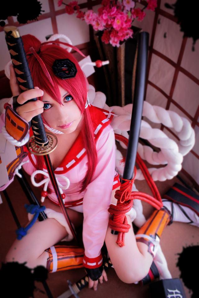Samurai girls cosplay
