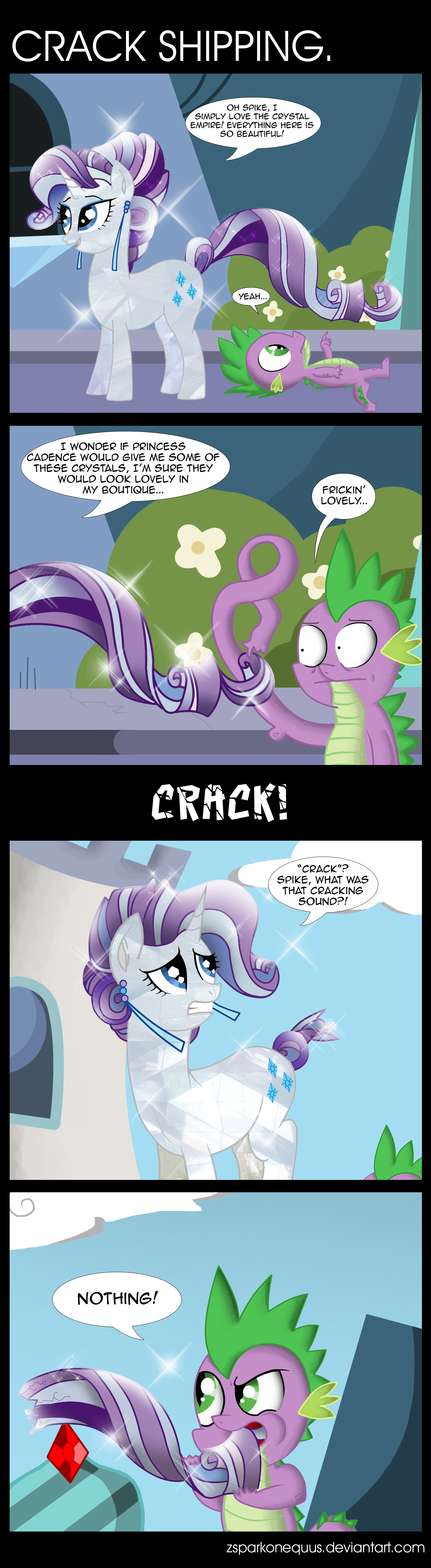Crack Shipping My Little Pony: Friendship is Magic.