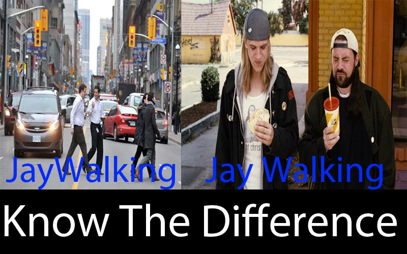Jaywalking vs Jay walking Learn The Difference, It Could Save Your