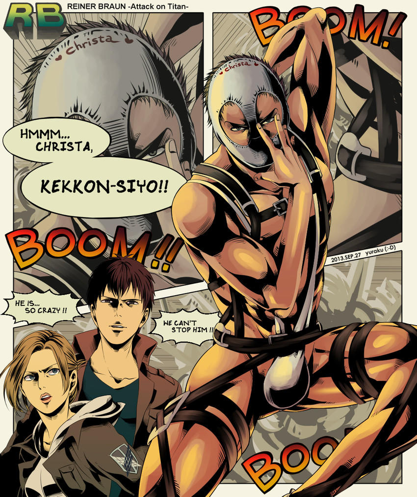 Hentai Kamen Reiner! | Attack on Titan / Shingeki No Kyojin ...