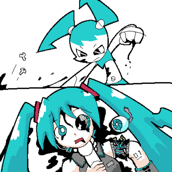 My life as a teenage robot anime