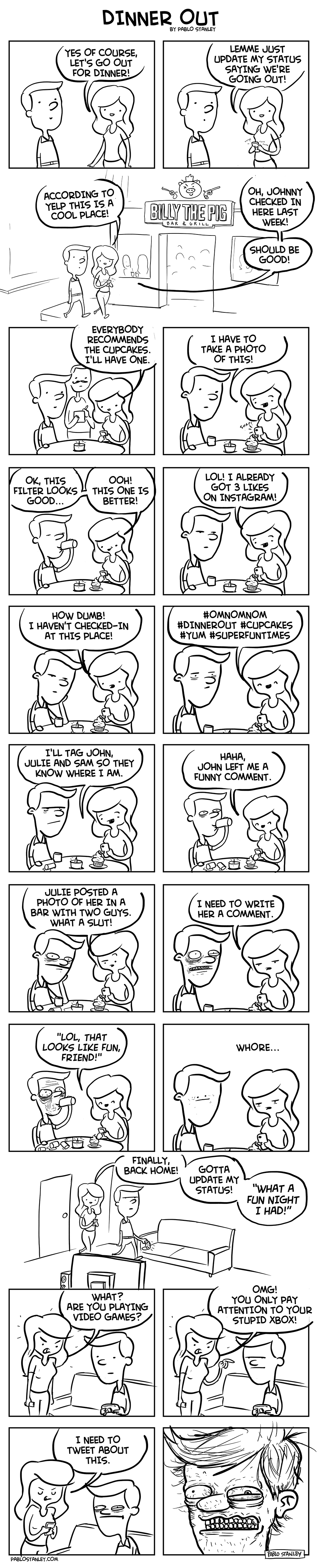 Dinner Out Instagram Know Your Meme