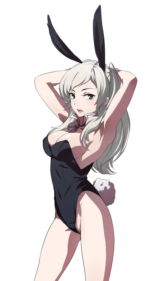 Anime girls in bunny suits